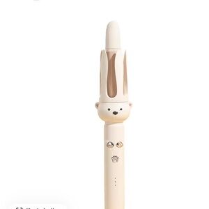 Cream Curling Iron